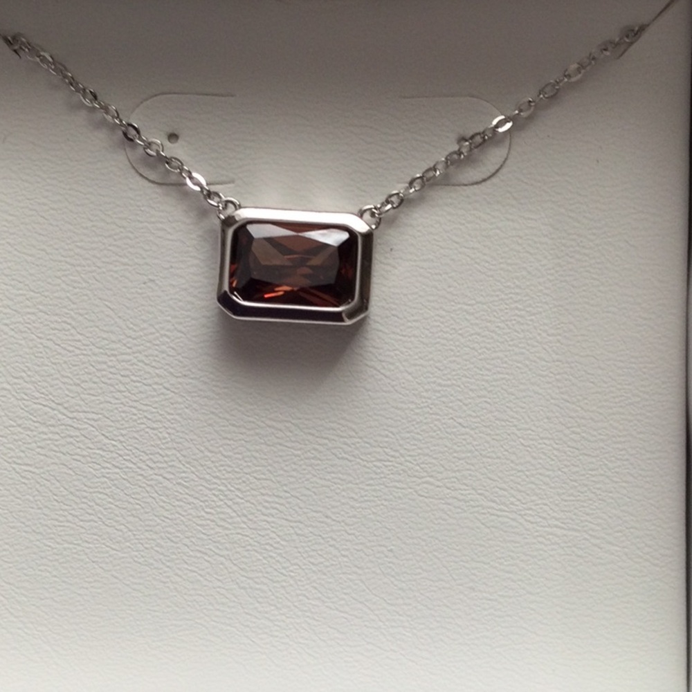 Chocolate brown pendant